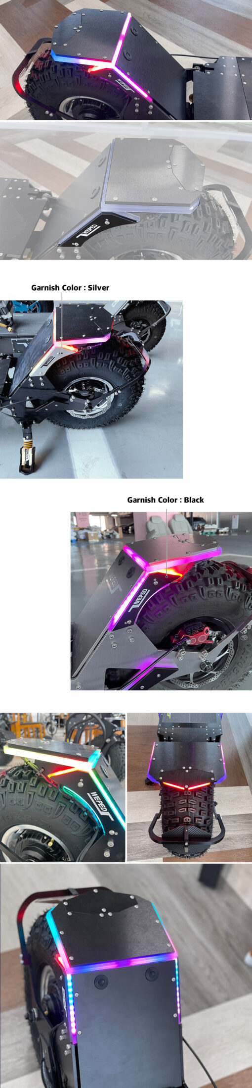 WEPED SONIC LED Rear Garnish